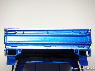 1/24 '12スバル・サンバートラック 製作記 ～ デカール貼り付け前の荷台